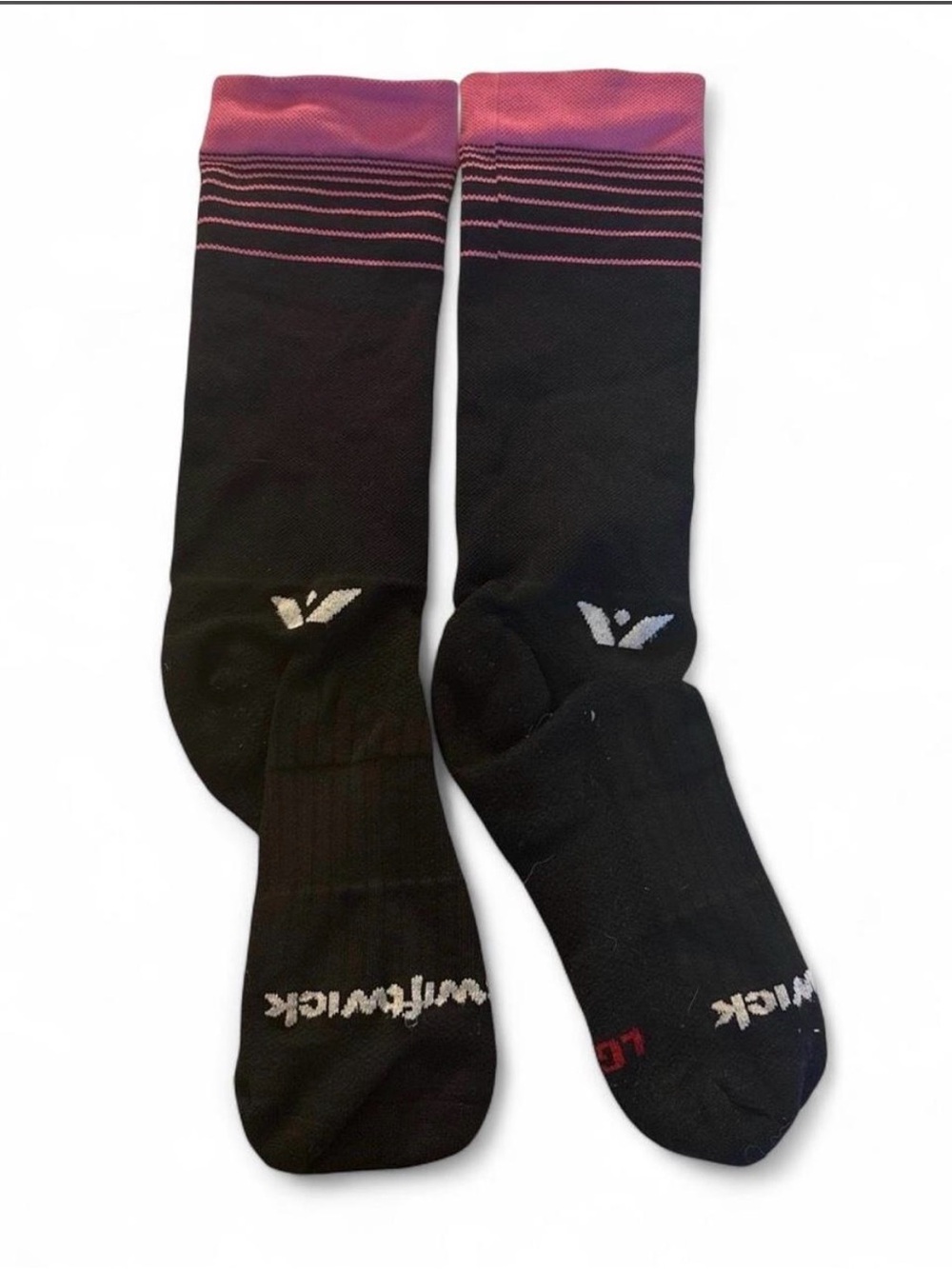 Swiftwick Athletic Running Hiking Performance Socks - Wm Large